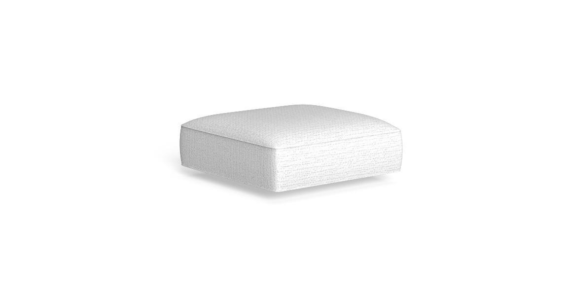 "Elegant Cliff Dèco Pouf by TalentiSpa crafted for upscale patios, terraces, or poolside areas."