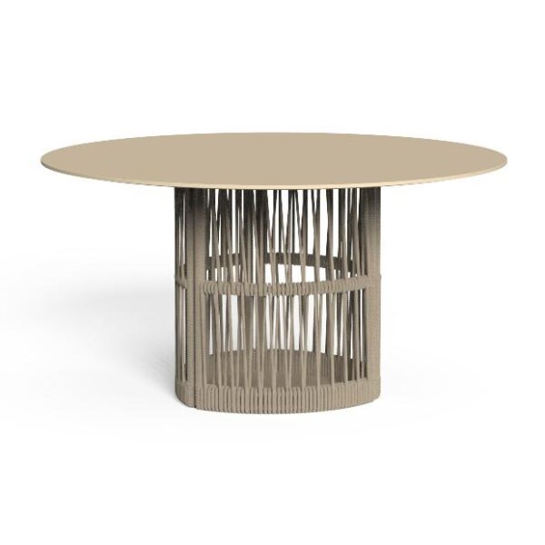 "Cliff D140 dining table by TalentiSpa featuring a sturdy base and stylish round top."
