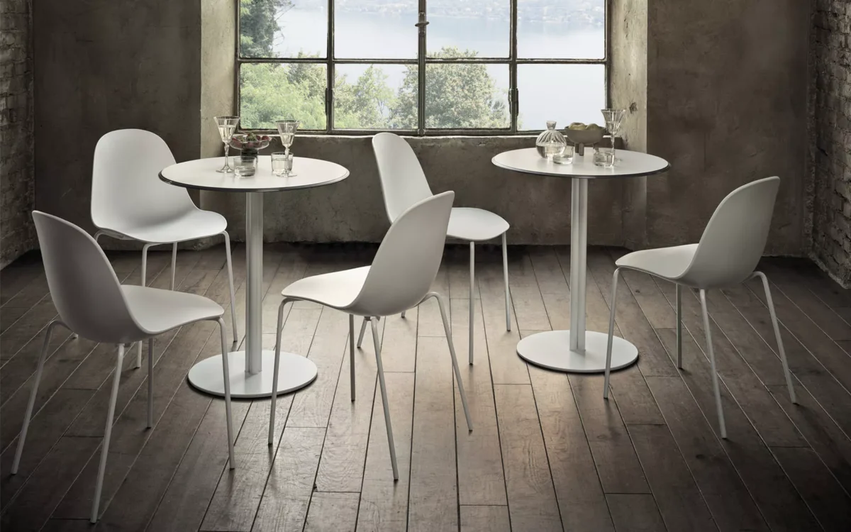 Modern Bontempi Mood chair, perfect for a stylish dining area in Troy, Michigan.