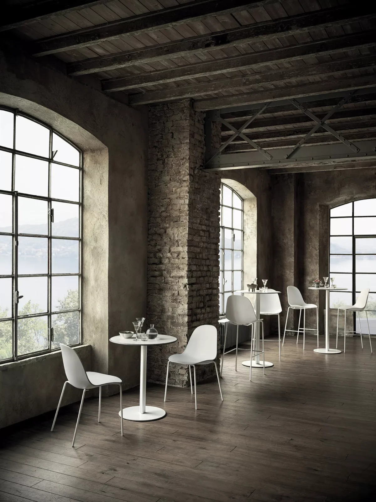 Modern Bontempi Mood chair, perfect for a stylish dining area in Troy, Michigan.