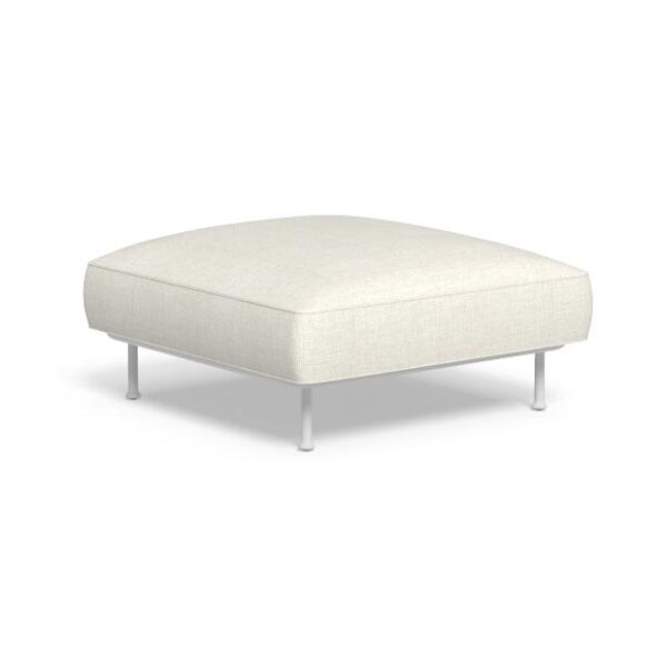 Modern Coral Pouf by Talentispa in Royal Oak living room