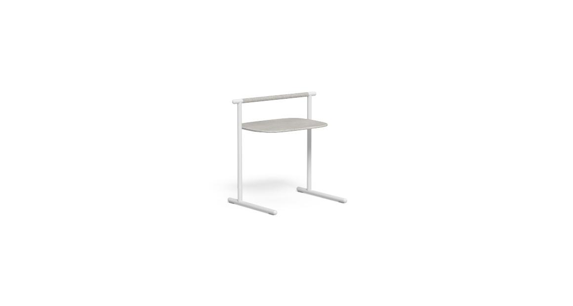 Modern Coral Side Table by Marco Acerbis for Talentispa, high-end Italian outdoor furniture for Royal Oak, Michigan.