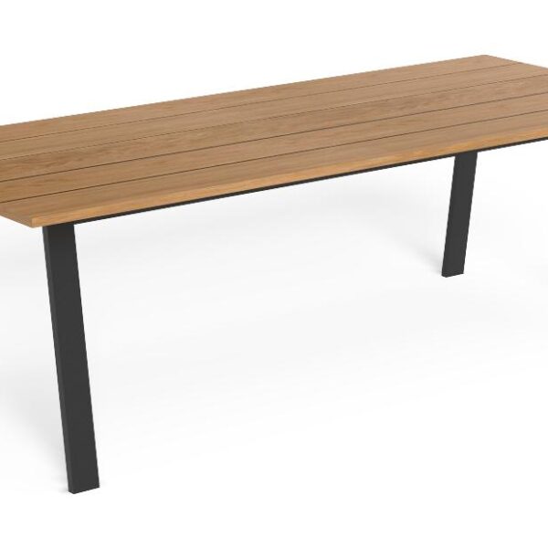 "Spacious Cottage outdoor dining table 240×110 by TalentiSpa with natural-inspired appeal."