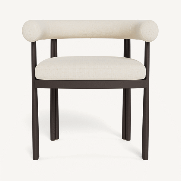 “Harbour Cove Luxe outdoor chair – high-end comfort and minimalist elegance for dining terraces”