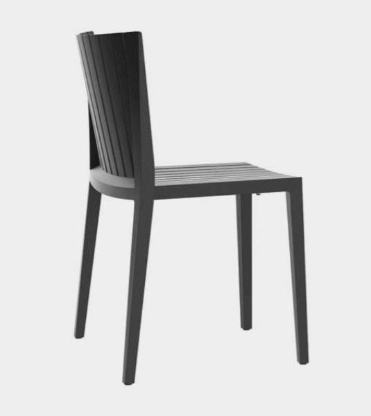 Luxury contemporary Spritz Chair by Archirivolto Design for Vondom, high-end Spanish outdoor furniture for Birmingham, Michigan.