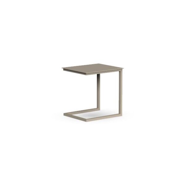 Modern Chic Side Table by Marco Acerbis for Talentispa, high-end Italian outdoor furniture for Royal Oak, Michigan.