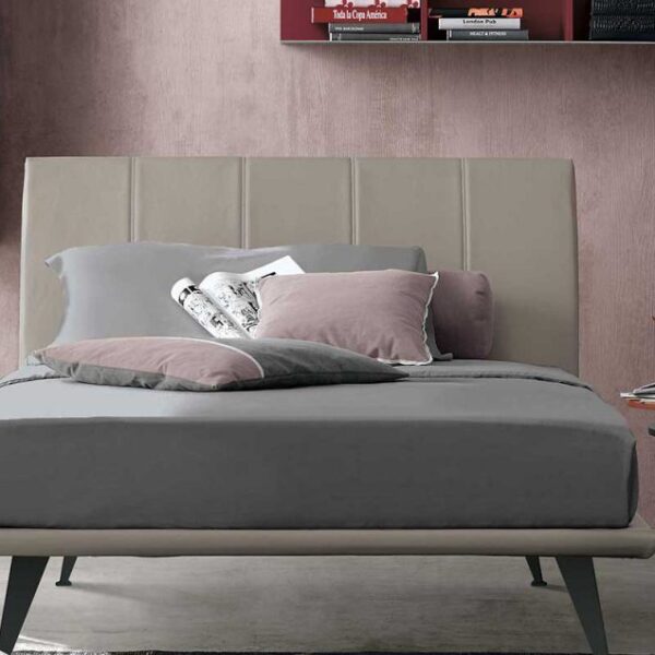 “Composition 04A children’s room by Tomasella – modern Italian kids’ bedroom with loft bed, study desk, and integrated storage”