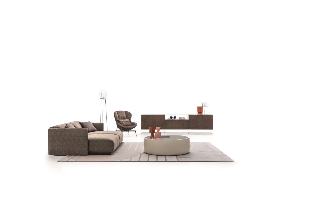 “Modern CLIP SET by Ditre Italia – modular side and coffee tables for flexible use in elegant interiors”
