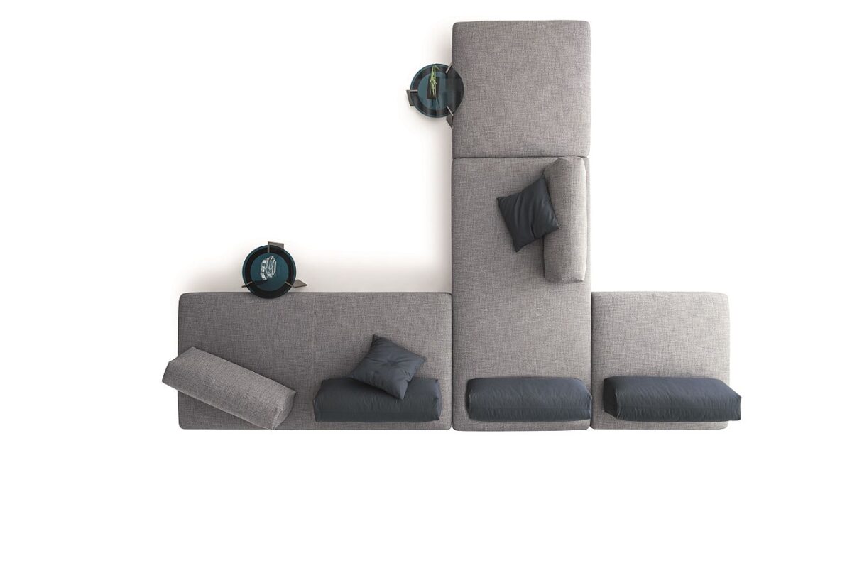 “Italian Sanders Air sofa by Ditre Italia – modular lounge sofa with premium comfort and sleek elevated design”