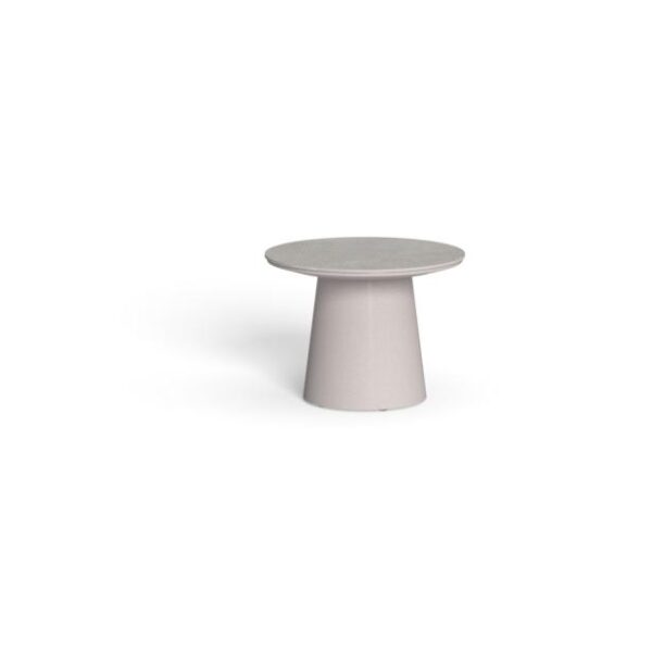Modern Dolcevita Alu Coffee Table D45 / D60 by Karim Rashid for Talentispa, high-end Italian outdoor furniture for Royal Oak, Michigan.