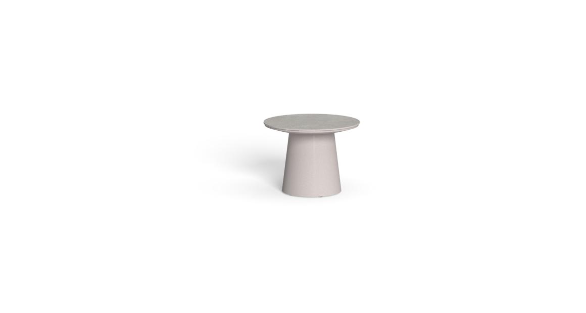 Modern Dolcevita Alu Coffee Table D45 / D60 by Karim Rashid for Talentispa, high-end Italian outdoor furniture for Royal Oak, Michigan.
