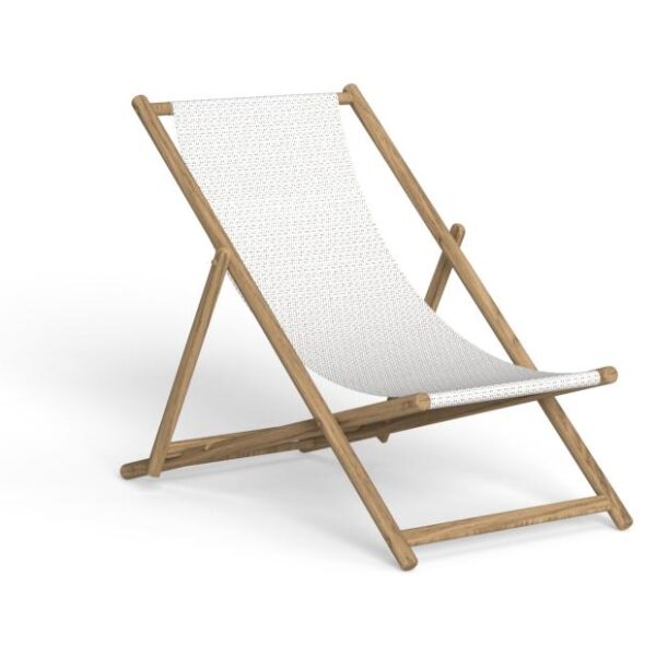 High-end Dolcevita Deck Chair by Karim Rashid for Talentispa, modern Italian outdoor furniture for Troy, Michigan.