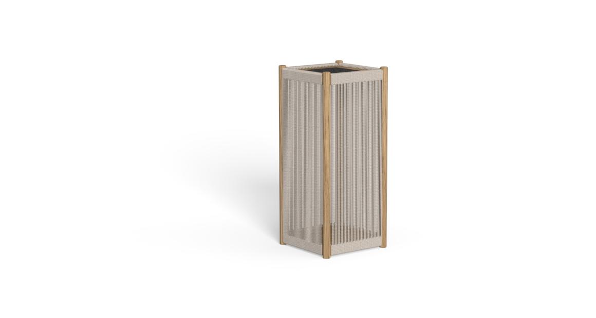 Luxury contemporary Dolcevita big lantern by Karim Rashid for Talentispa, high-end Italian outdoor lighting for Birmingham, Michigan.