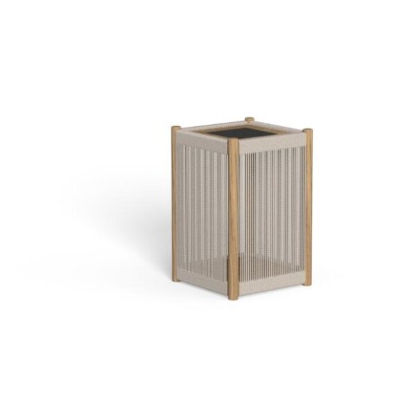 Luxury contemporary Dolcevita small lantern by Karim Rashid for Talentispa, high-end Italian outdoor lighting for Birmingham, Michigan.