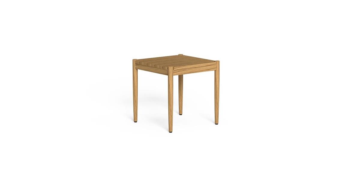 Contemporary high-end Dolcevita side table by Talenti, for Birmingham, Michigan homes.