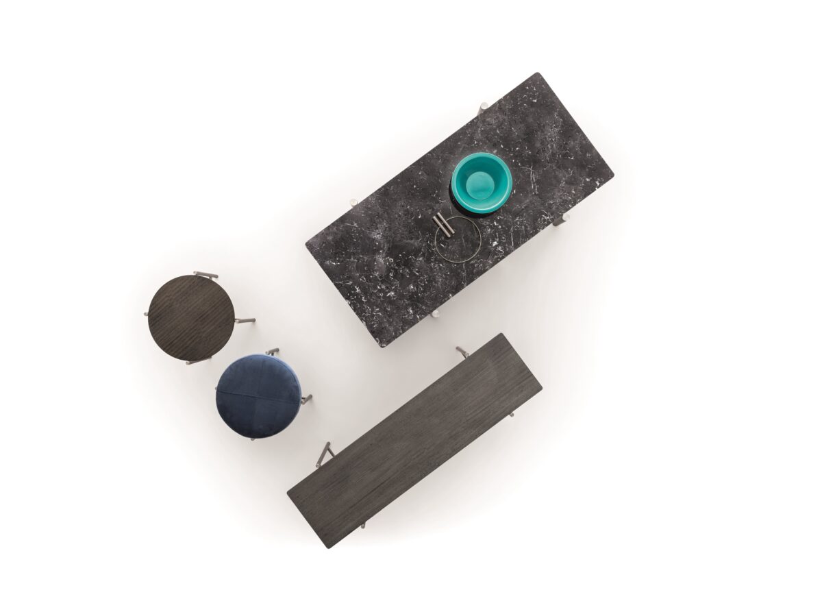 “ERYS by Ditre Italia – sculptural coffee table with fluid lines and refined craftsmanship for stylish interiors”