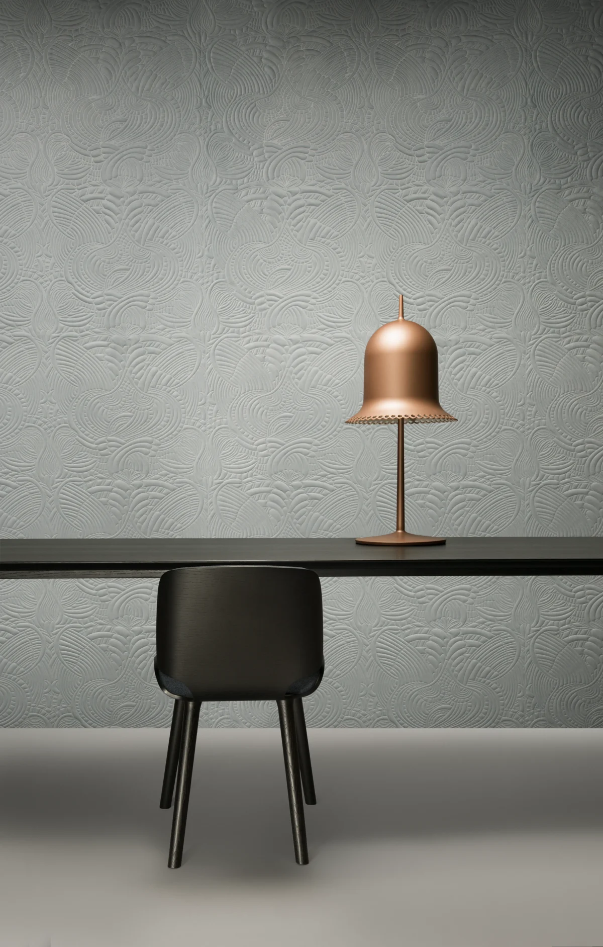Modern Lolita table lamp by Moooi, perfect for an artistic, high-end desk or side table in Troy, Michigan.