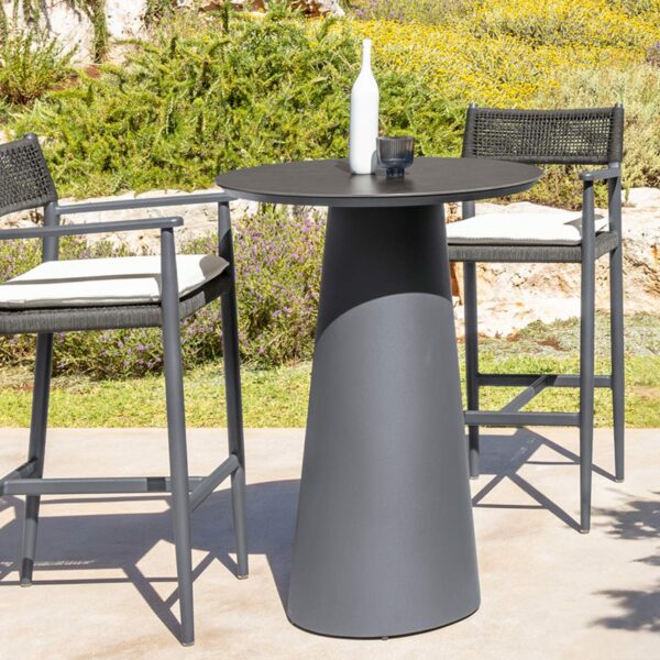 Dolcevita//Alu Bar Table d75 by Talentispa