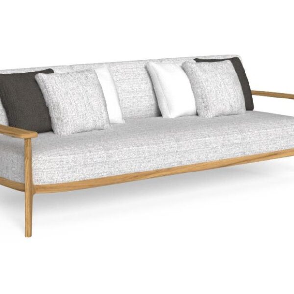Luxury contemporary Ever 3 Seater Sofa by Paolo Grasselli for Talentispa, high-end Italian outdoor furniture for Birmingham, Michigan.
