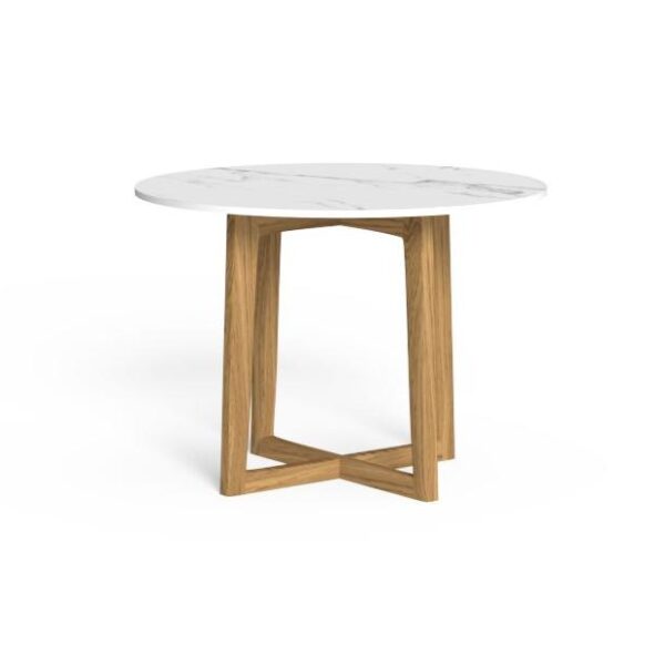 "Ever Dining Table H65 by TalentiSpa designed for ergonomic comfort and outdoor style."