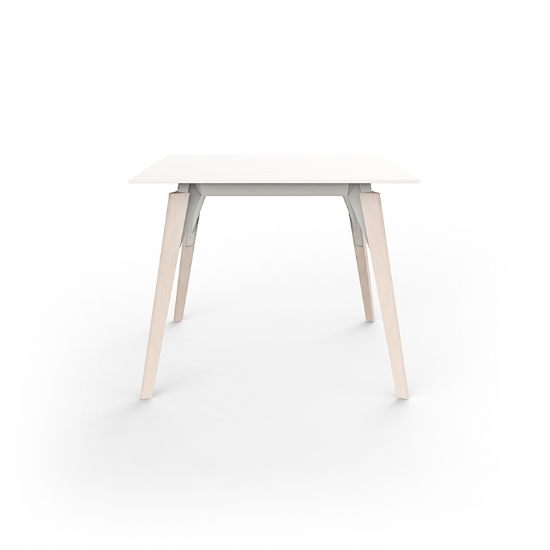 "Stylish FAZ WOOD lounge table by Vondom designed for relaxed outdoor or indoor settings."