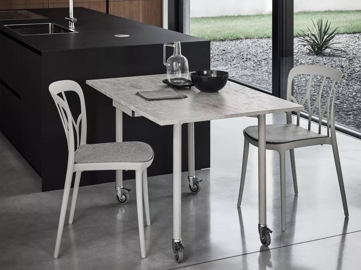 Stylish open-plan space with Bontempi Galaxy furniture piece