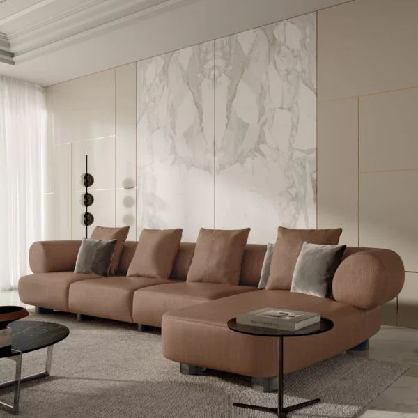 Franz by Bontempi luxury Italian dining chair in Birmingham, Michigan showroom