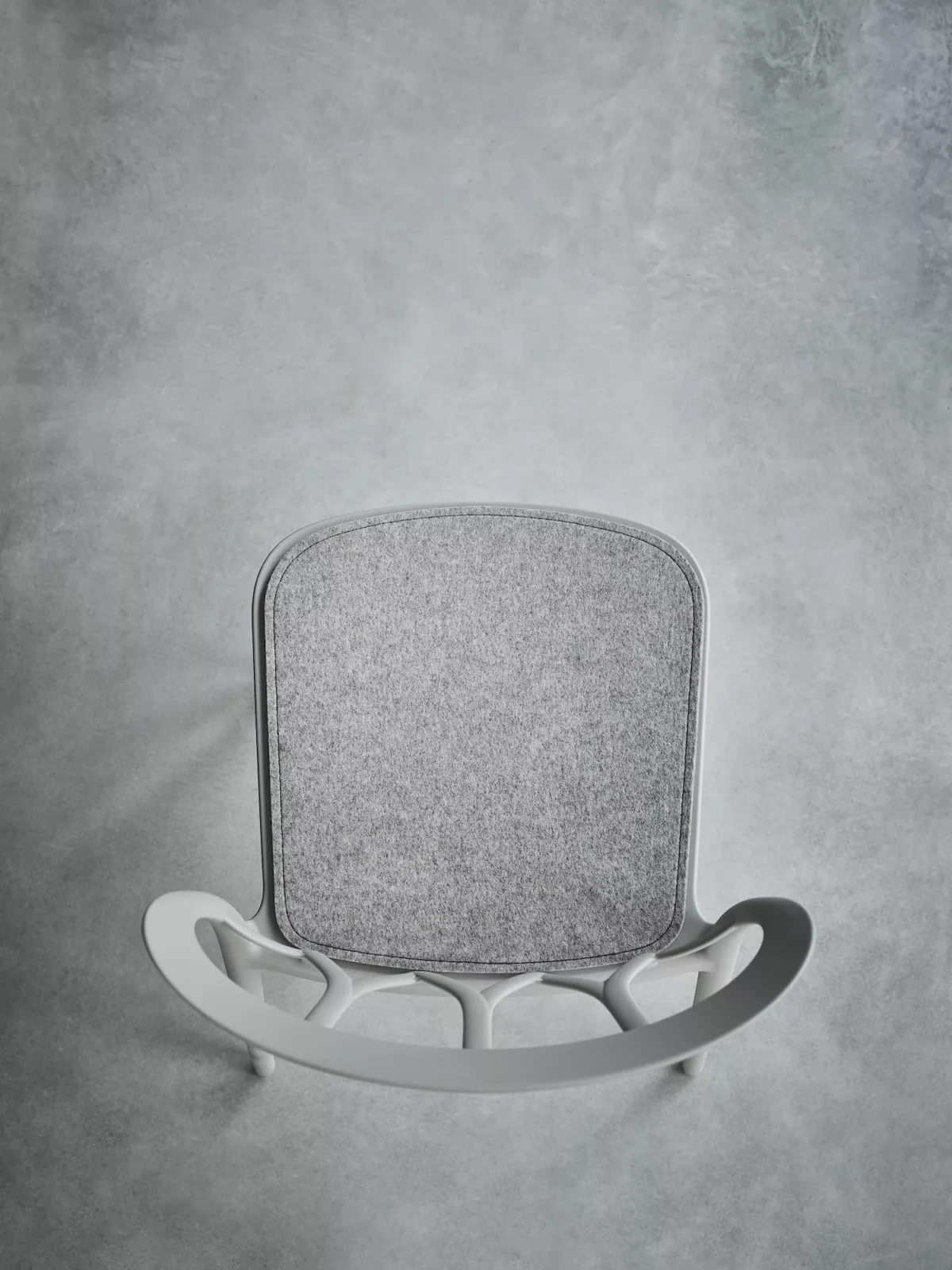 Bontempi Galaxy table paired with upholstered dining chairs