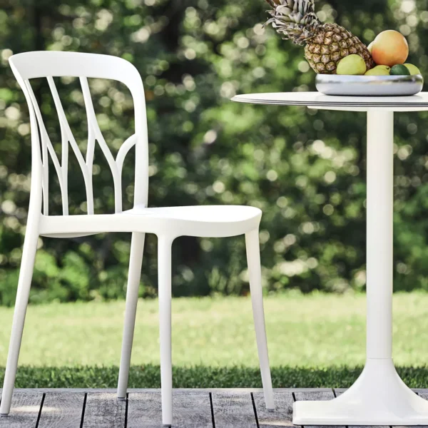 Galaxy by Bontempi dining table with glossy celestial-inspired finish