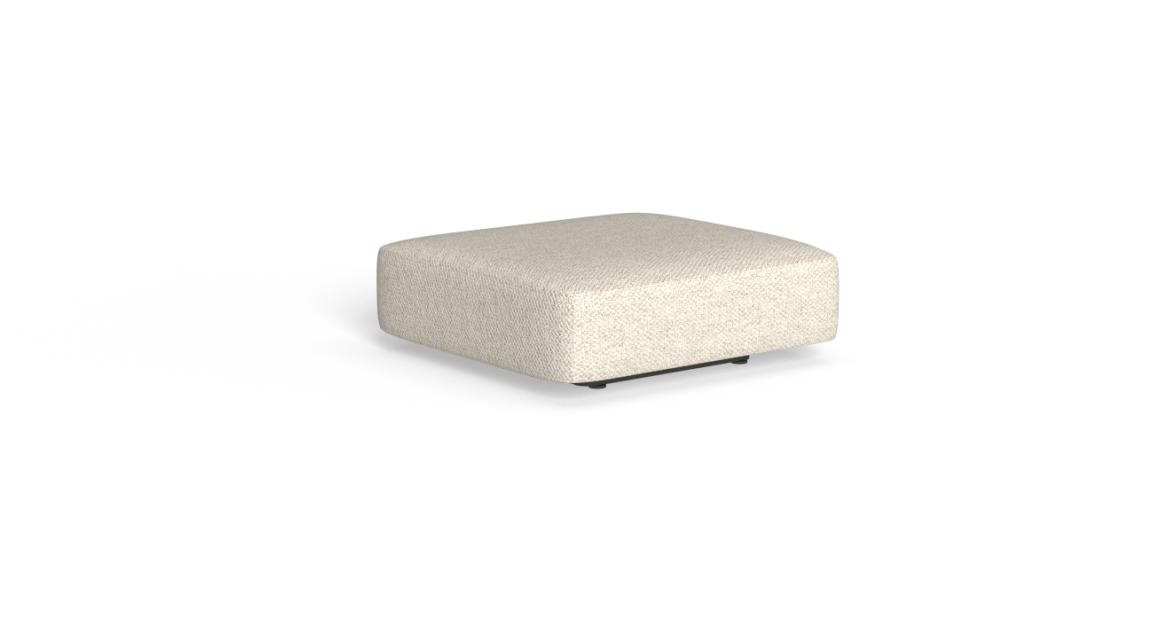 "Versatile George Pouf by TalentiSpa designed with soft textures and outdoor resilience."