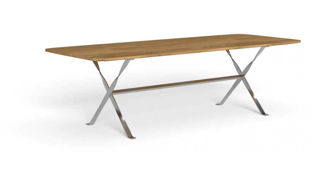 "Spacious 250×100 George dining table by TalentiSpa perfect for stylish outdoor entertaining."