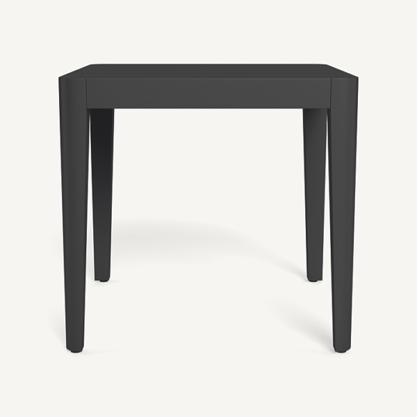 “32-inch Hamilton square table by Harbour – functional and stylish accent for small-space outdoor dining”