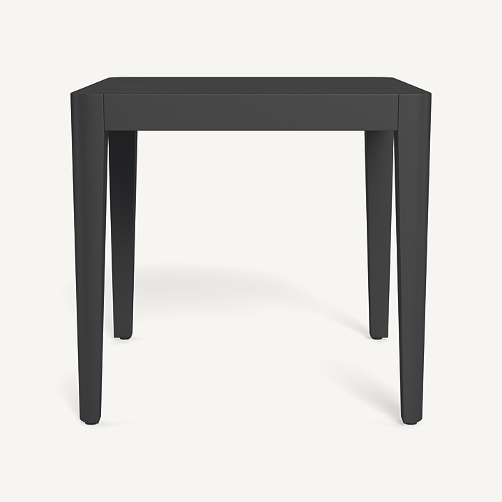 “32-inch Hamilton square table by Harbour – functional and stylish accent for small-space outdoor dining”