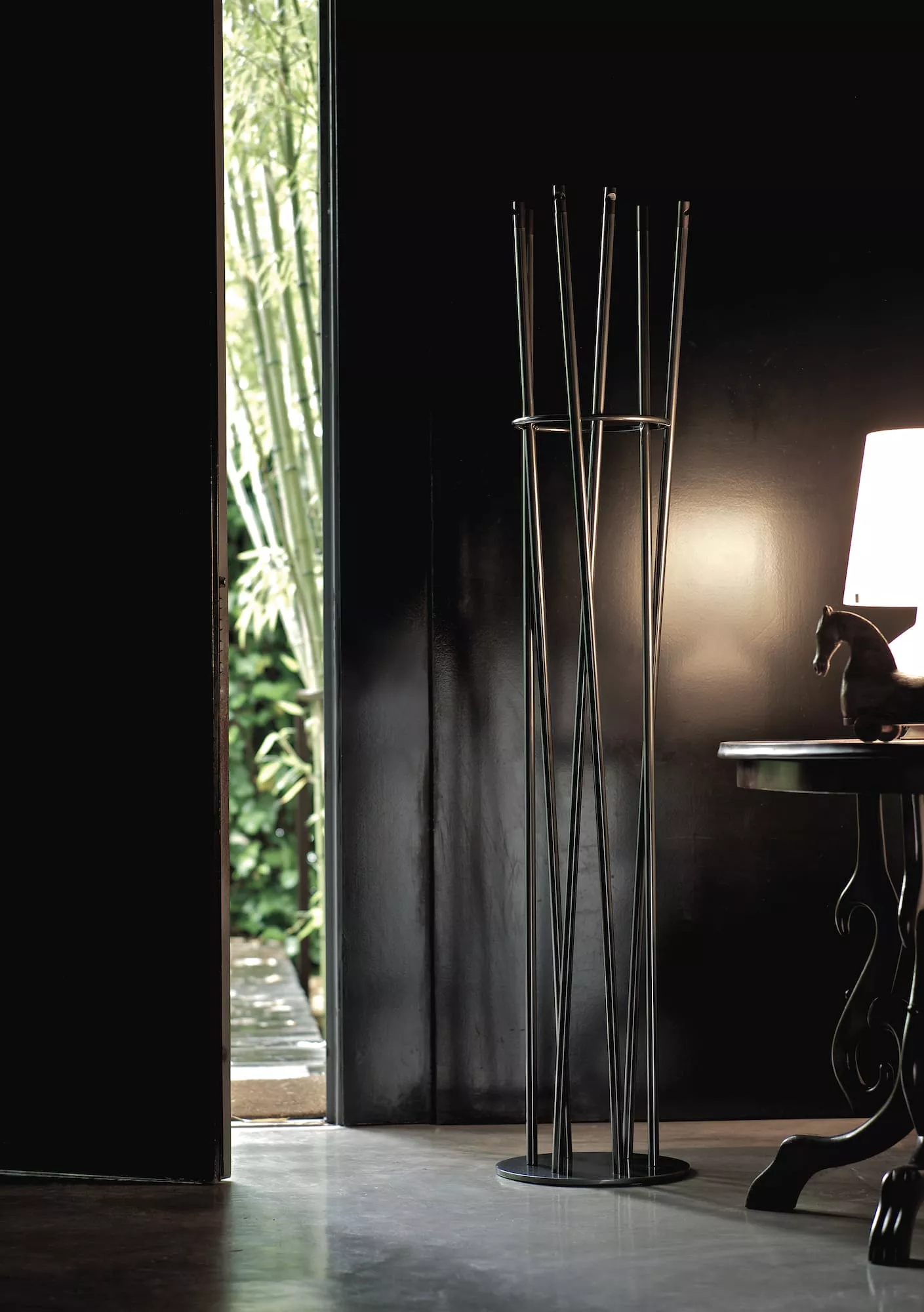 Hula by Bontempi luxury Italian dining chair in Royal Oak, Michigan showroom