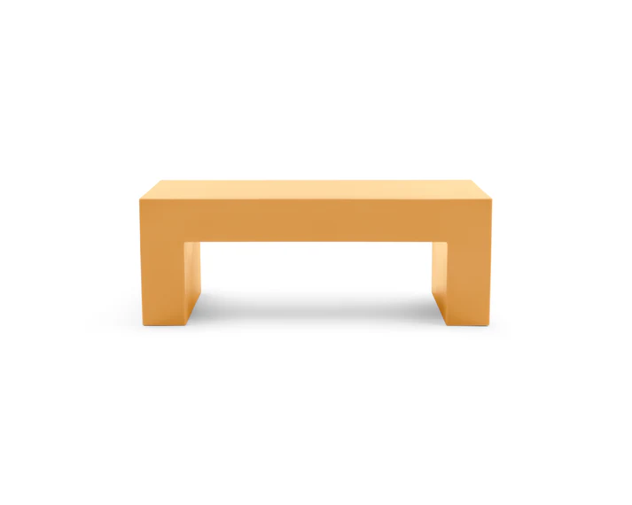 Vignelli Bench by Heller, modern seating for Royal Oak, Michigan spaces.
