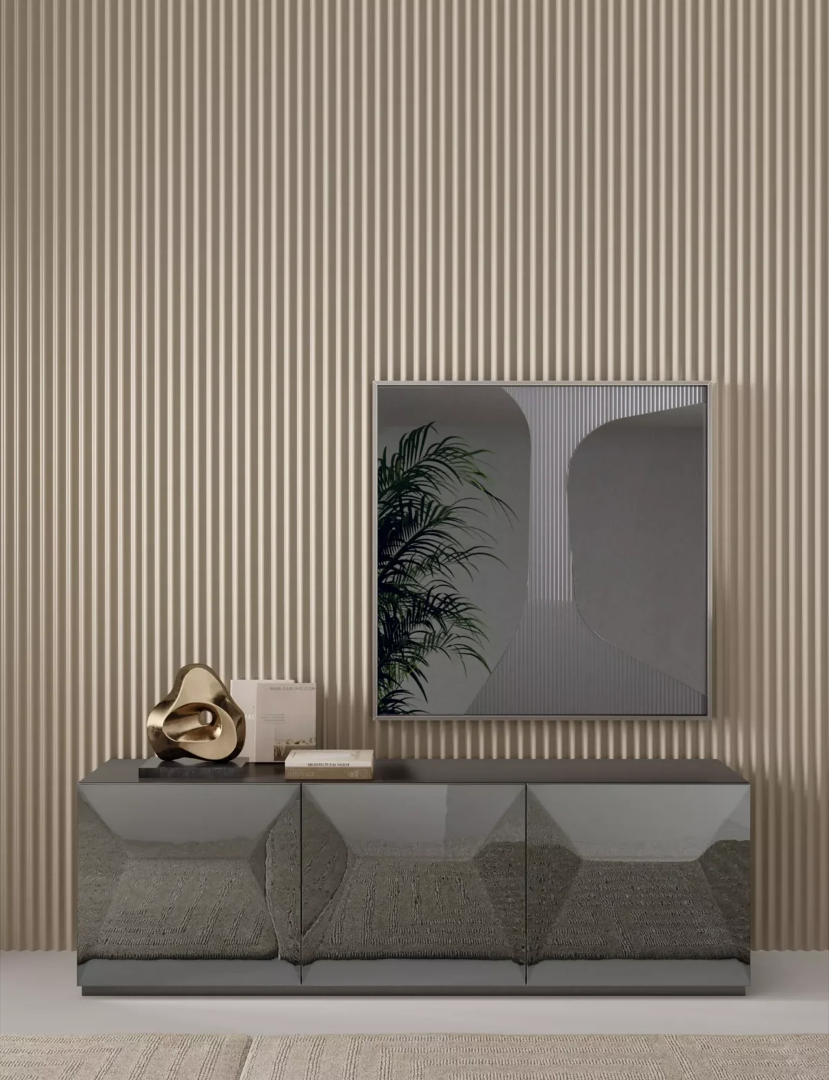 Empire by Bontempi luxury Italian dining table in Troy, Michigan showroom