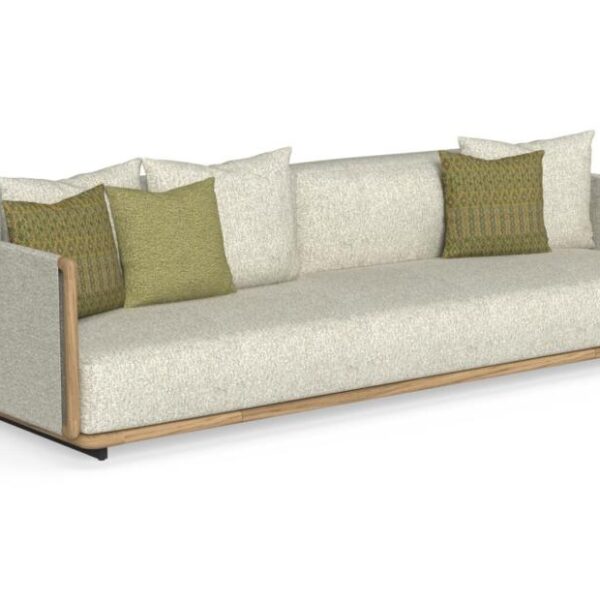 High-end Jun 3-seater sofa by Talenti, modern Italian luxury for Troy, Michigan.