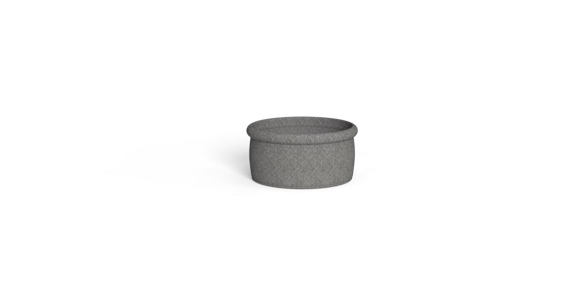 Modern Jackie Basket by Studio Talenti for Talentispa, high-end Italian outdoor accessory for Royal Oak, Michigan.
