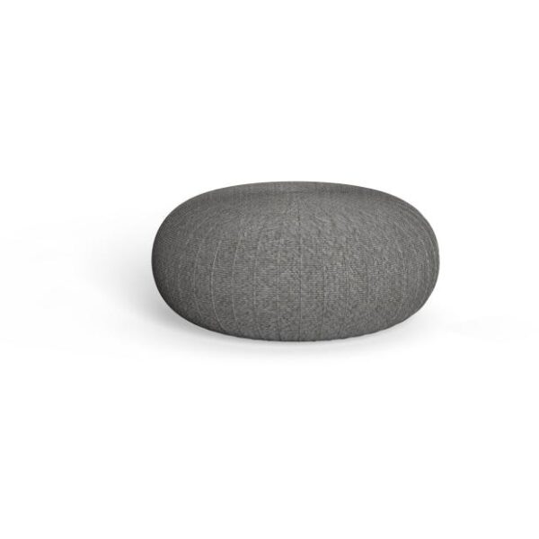 Luxury contemporary Jackie Pouf small by Studio Talenti for Talentispa, high-end Italian outdoor furniture for Birmingham, Michigan.