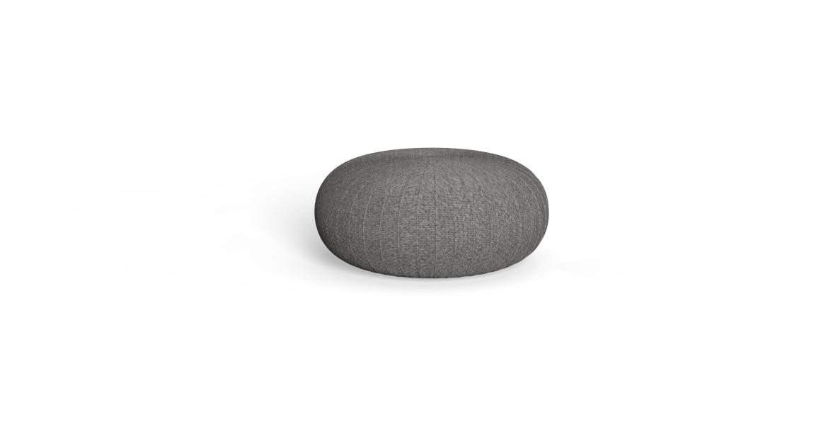 Luxury contemporary Jackie Pouf small by Studio Talenti for Talentispa, high-end Italian outdoor furniture for Birmingham, Michigan.