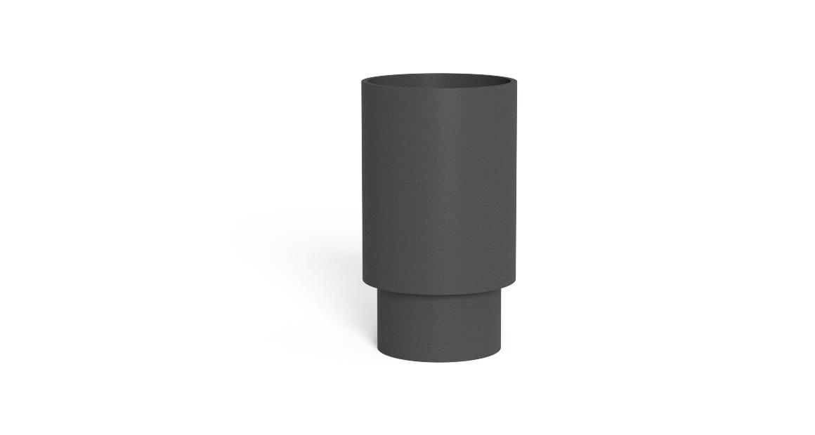 Modern Kukà Planter D40 by Studio Talenti for Talentispa, high-end Italian outdoor accessory for Royal Oak, Michigan.