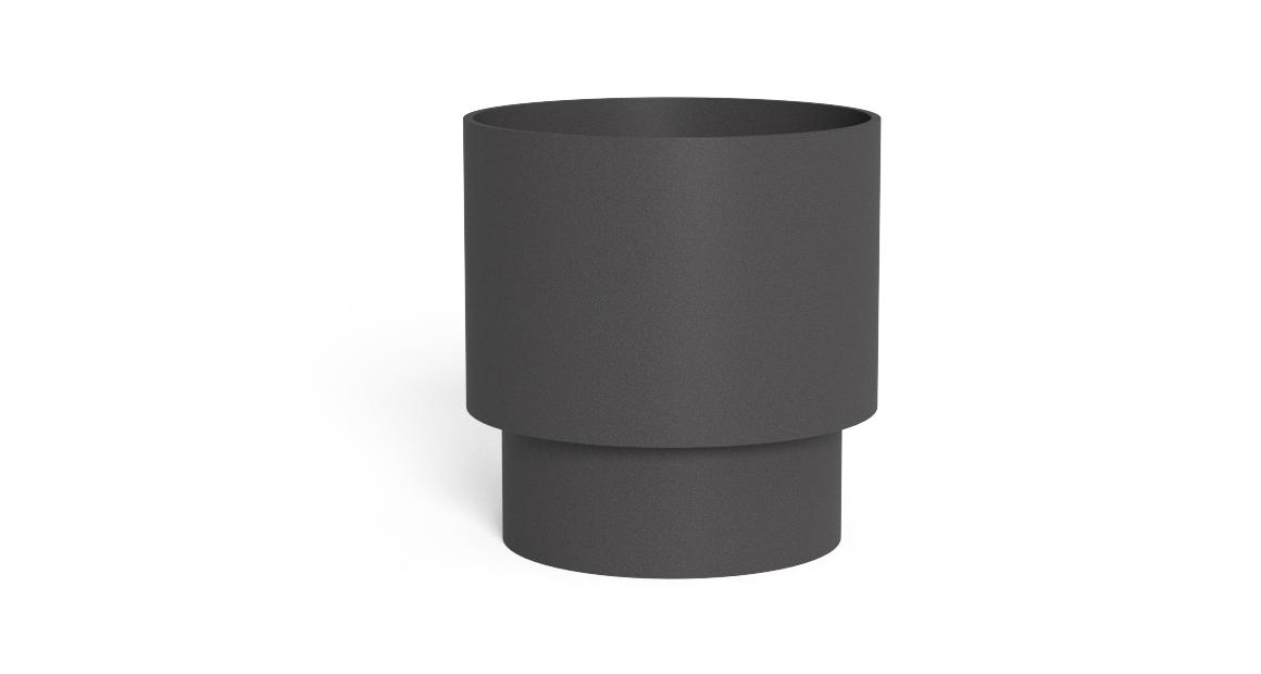 High-end Kukà Planter D60 by Studio Talenti for Talentispa, modern Italian outdoor accessory for Troy, Michigan.