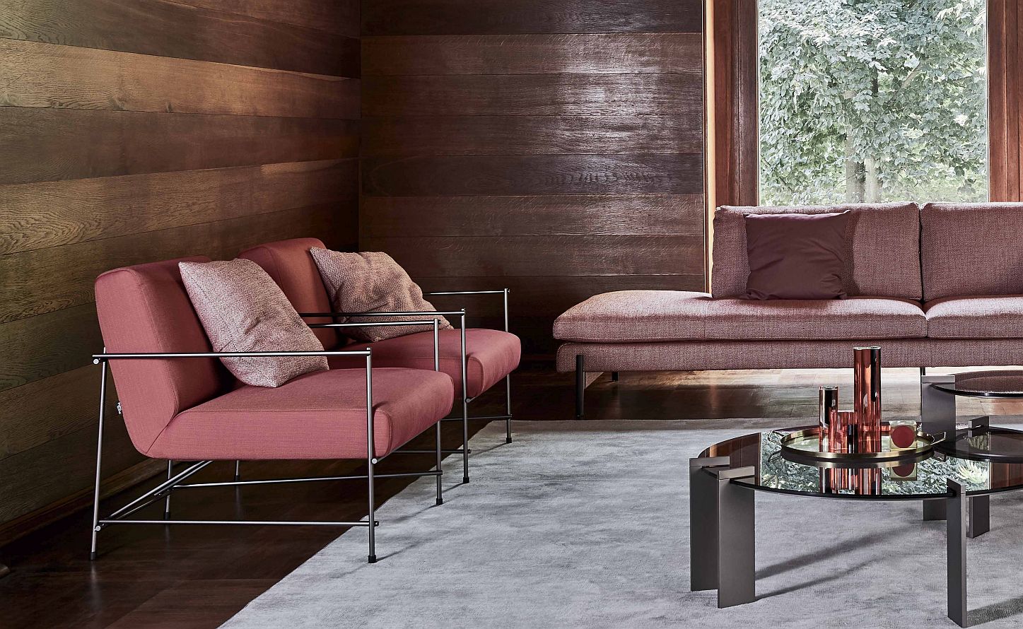  “Kyo armchair by Ditre Italia – modern Italian lounge chair with low profile and sculpted cushioned seat”