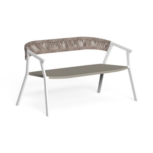 Luxury contemporary Key Sofa by Studio Talenti for Talentispa, high-end Italian outdoor furniture for Birmingham, Michigan.