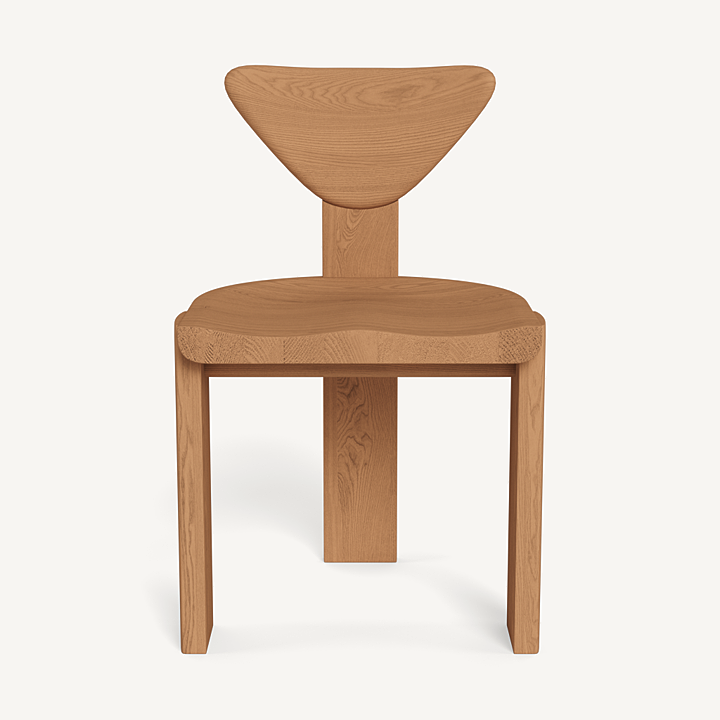 “Close-up of Lennon Dining Chair – smooth fabric finish and sleek lines for stylish interiors”