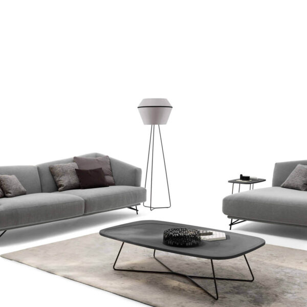 “Lennox armchair by Ditre Italia – modern Italian lounge chair with curved backrest and elegant upholstery”