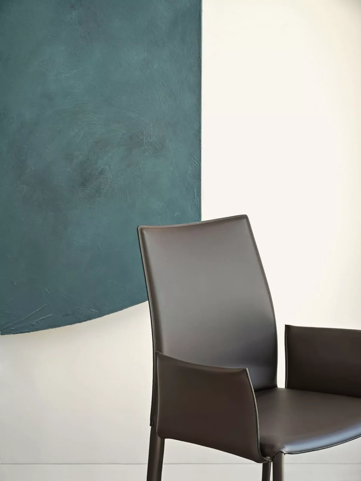Elegant Linda chair by Bontempi in a minimalist interior with neutral tones