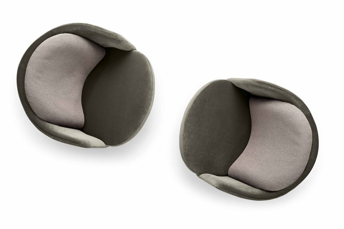 “LUCIA by Ditre Italia – refined accent chair with sculptural form and luxurious comfort for contemporary spaces”