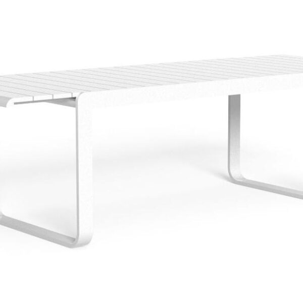 "Extendable Lake dining table 178/252×90 by TalentiSpa with minimalist design and weather-resistant materials."