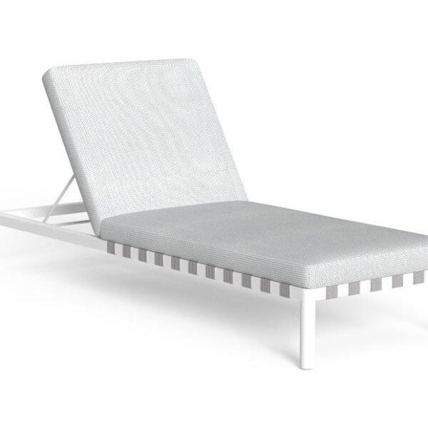 High-end Lake Sunbed by Andrea Mancuso for Talentispa, modern Italian outdoor furniture for Troy, Michigan.